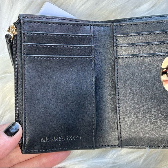 Michael Kors Carmen Zebra Haircalf Wallet - Picture 7 of 14